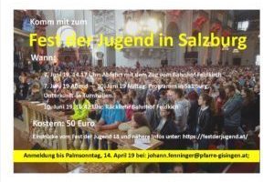Permalink to:Fahrt zum Fest der Jugend nach Salzburg Permalink to:Fahrt zum Fest der Jugend nach Salzburg
